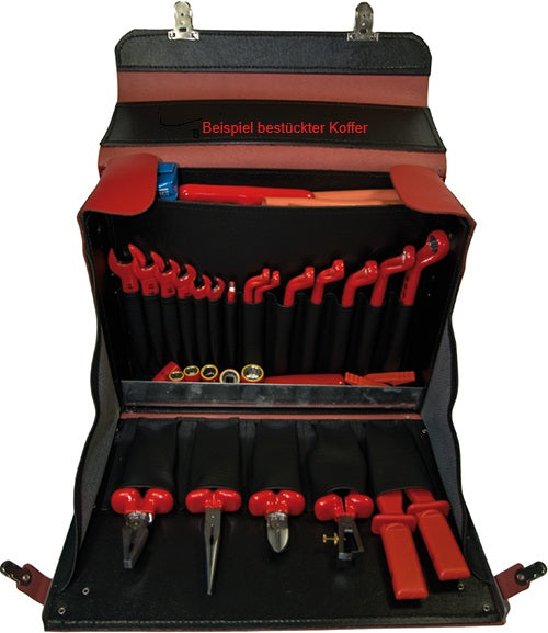 Werkzeugkoffer Leder für 40 Werkzeuge Art. Nr. 810